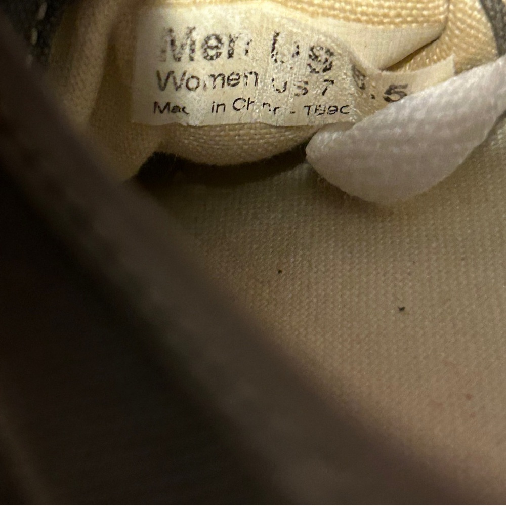 VANS Gray Unisex Lace Up Comfortable Sneaker Lifestyle Everyday Shoe-Size 7.5 - Picture 9 of 14